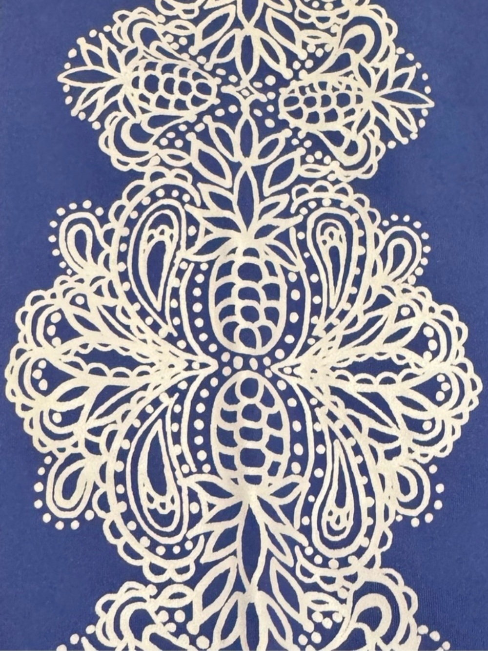 Lilly Pulitzer Luxletic UPF 50+ High Rise Midi Leggings XS Corsica Blue - Picture 6 of 13